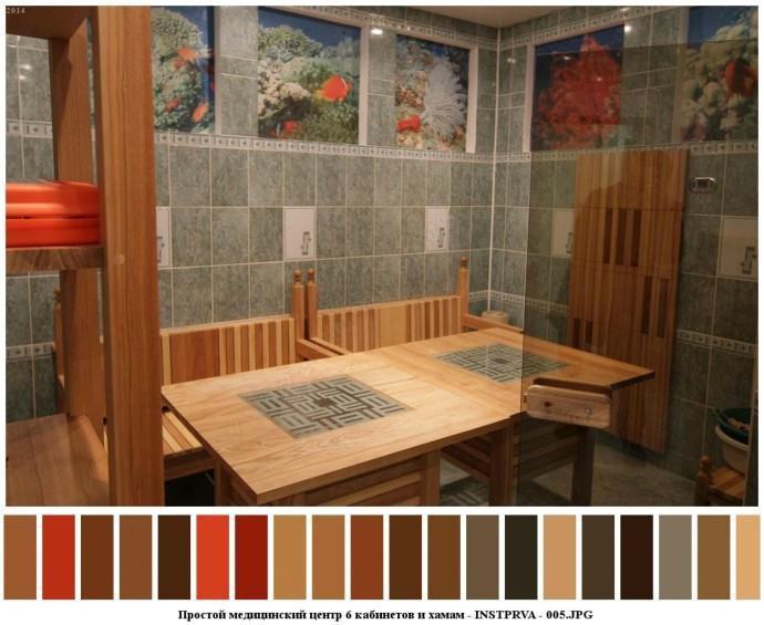 Простой медицинский центр 6 кабинетов и хамам для съемок 4