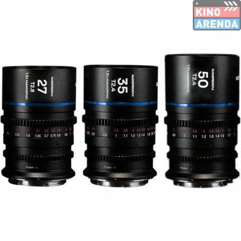 <h1>Laowa Nanomorph 3-Lens (27mm, 35mm, 50mm) (Blue) PL в прокат</h1> 0