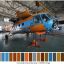 Самолетный и вертолетный ангар для съемок 2