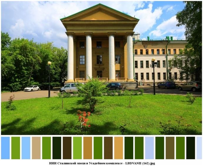 Нии сталинской эпохи в усадебном комплексе для съемок 12 Нии сталинской эпохи в усадебном комплексе для съемок 12