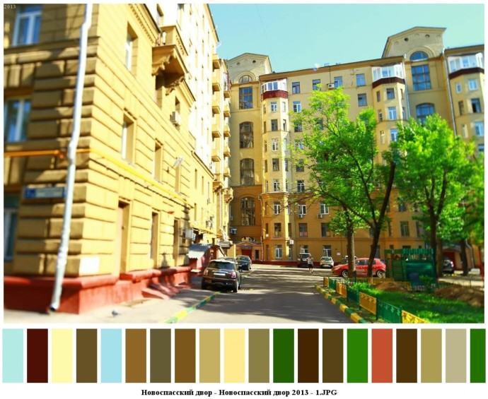 Новоспасский двор для съемок 1 Новоспасский двор для съемок 1