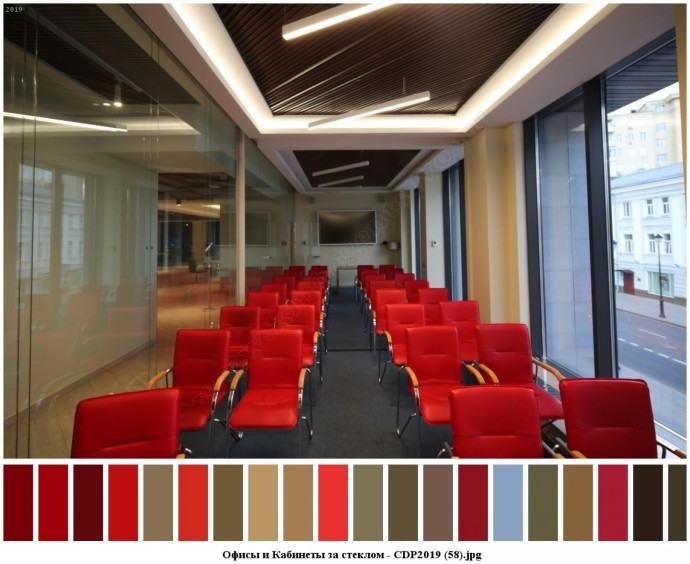 Офисы и кабинеты за стеклом для съемок 4
