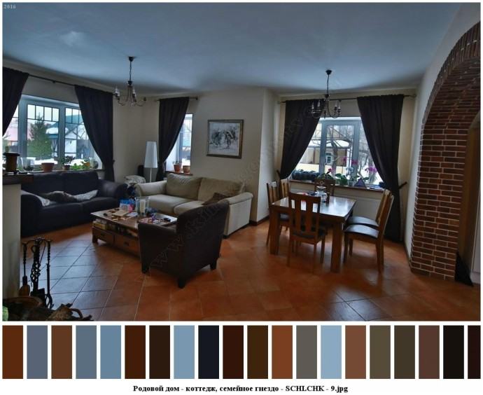 Родовой дом - коттедж, семейное гнездо для съемок 16