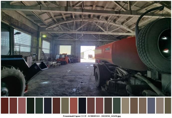 Ремонтный гараж ссср для съемок 11