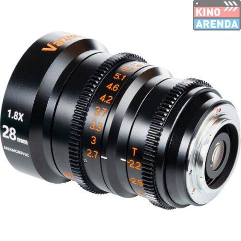 <h1>Vazen 28mm T2.2 1.8x Anamorphic Lens RF Mount в прокат</h1> 1