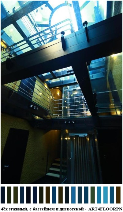 Пентхаус 4ёх этажный, с бассейном и дискотекой для съемок 1