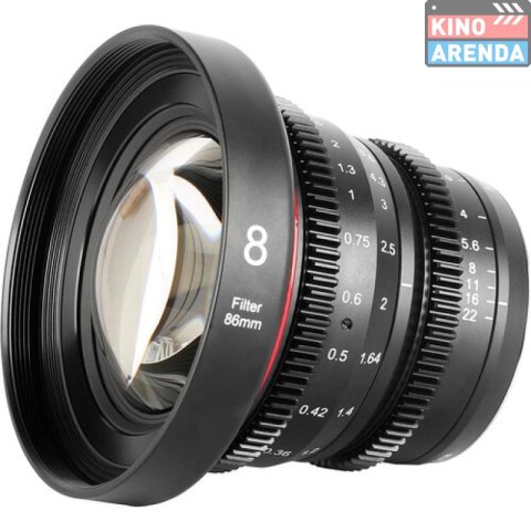 Meike 8mm T2.9 Cinema Lens MFT Mount в прокат 1