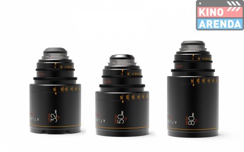 Atlas Orion Anamorphic Prime SET 32/50/80mm (PL Mount) в прокат 0