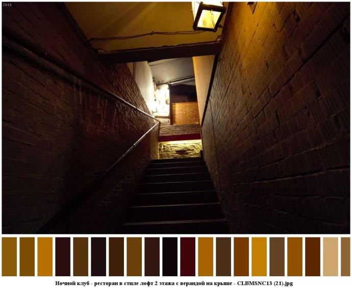 Ночной клуб - ресторан в стиле лофт 2 этажа с верандой на крыше для съемок 18