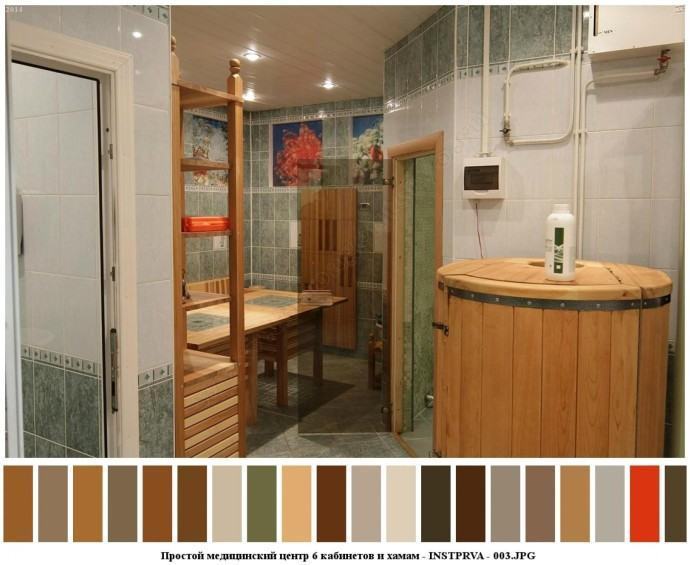 Простой медицинский центр 6 кабинетов и хамам для съемок 2