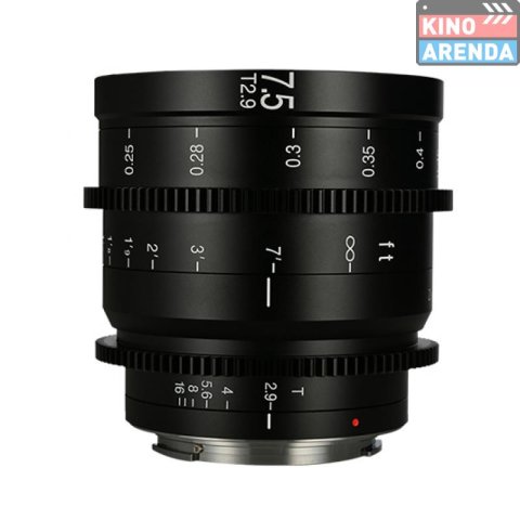 Laowa 7.5mm T2.9 Zero-D S35 Cine RF в прокат 0