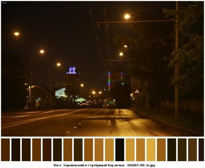 Мост хорошевский в серебряный бор ночью для съемок 3