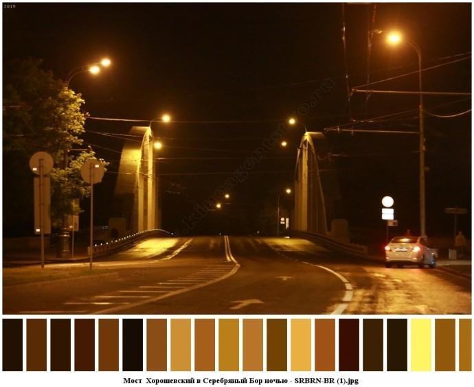 Мост хорошевский в серебряный бор ночью для съемок 0