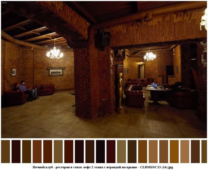 Ночной клуб - ресторан в стиле лофт 2 этажа с верандой на крыше для съемок 13