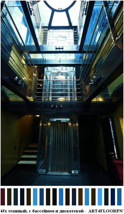 Пентхаус 4ёх этажный, с бассейном и дискотекой для съемок 14