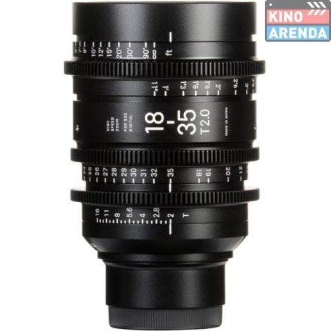 <h1>Sigma 18-35mm T2 High-Speed Zoom Lens (PL) в прокат</h1> 3