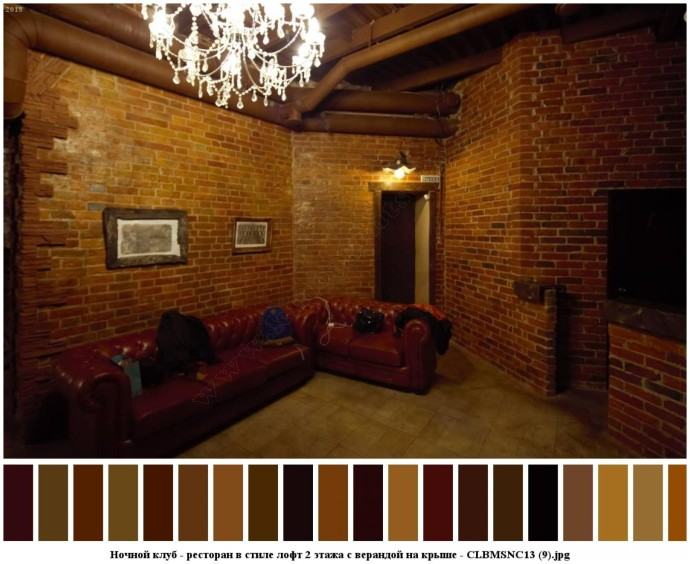 Ночной клуб - ресторан в стиле лофт 2 этажа с верандой на крыше для съемок 7