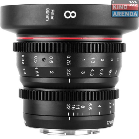 Meike 8mm T2.9 Cinema Lens MFT Mount в прокат 0