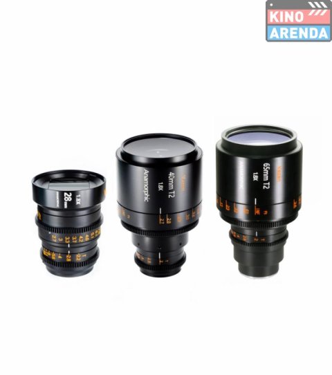 Vazen MFT Anamorphic Prime Set 28/40/65 mm в прокат 0