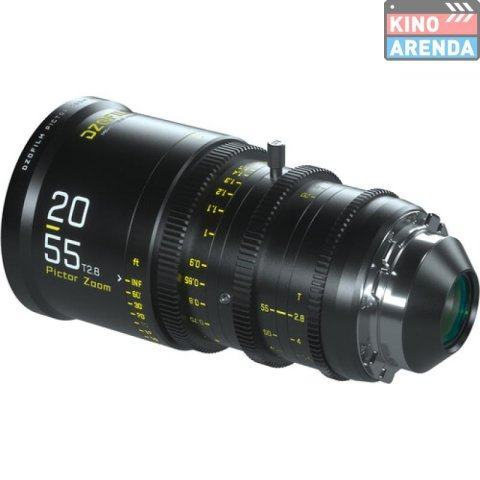 <h1>DZOFilm Pictor 20 to 55mm T2.8 Super35 Parfocal Zoom Lens PL Mount в прокат</h1> 1