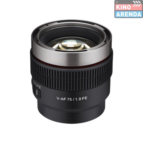 Samyang Cine V-AF 75mm T1.9 FE-mount в прокат 0