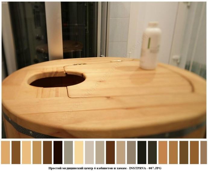 Простой медицинский центр 6 кабинетов и хамам для съемок 6