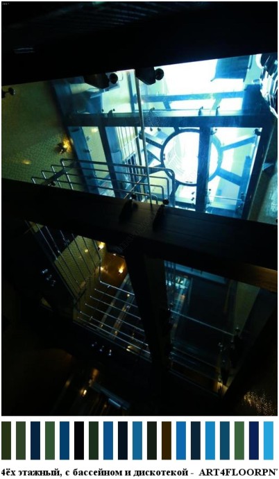 Пентхаус 4ёх этажный, с бассейном и дискотекой для съемок 12