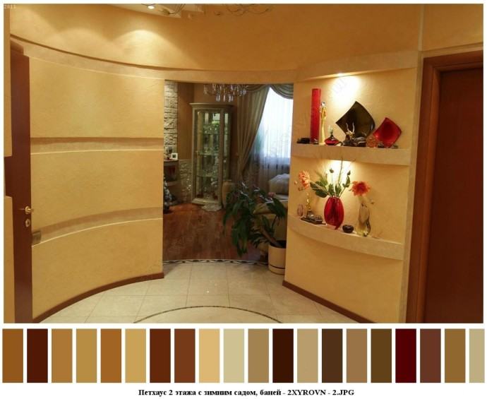 Петхаус 2 этажа с зимним садом, баней для съемок 1