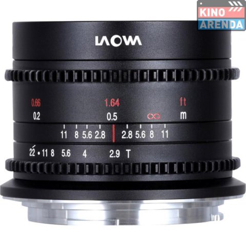 Laowa 9mm T2.9 Zero-D Cine (RF) в прокат 0