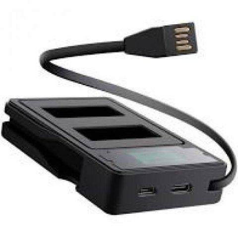 <h1>Зарядное устройство (USB) для 2-х аккумуляторов GoPro HERO 9</h1> 0
